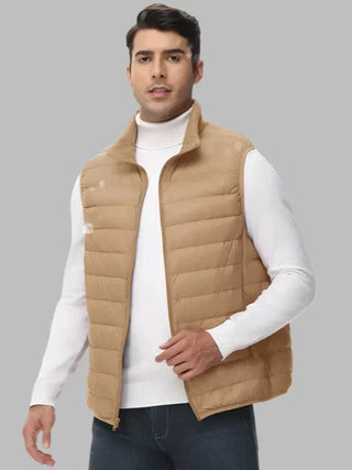 Grayson Lichtgewicht Heren Bodywarmer Khaki