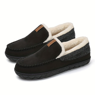 Heren Loafers Pantoffels - Warm Fijnwol - Winter - Fijn voor Thuis
