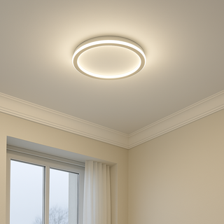 Scandinavische LED Plafondlamp – Modern, Dimbaar & Stijlvol voor Woonkamer, Eetkamer & Gang