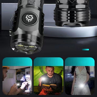MEELANO Flare - Mini LED lommelygte | Kraftig og sikker | Langvarig ydeevne