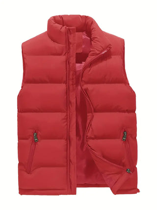Anthony Heren Bodywarmer met Ritszakken Rood