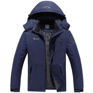 Louis - Parka waterdicht heren Marineblauw