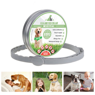 MEELANO Pro Guard loppe- og flåthalsbånd til hunde