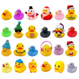 MEELANO 24 styks jule gummiænder adventskalender