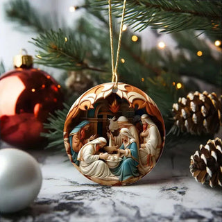 MEELANO Nativity julepynt 1