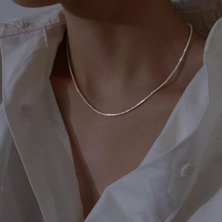 Sterrenlicht Ketting Zilver Set