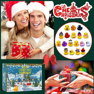 MEELANO 24 styks jule gummiænder adventskalender