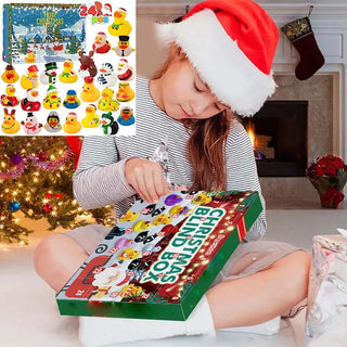 MEELANO 24 styks jule gummiænder adventskalender