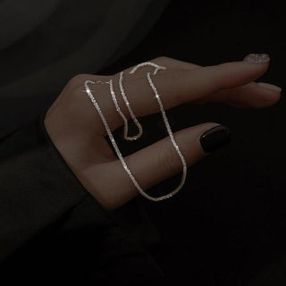Sterrenlicht Ketting Zilver Set