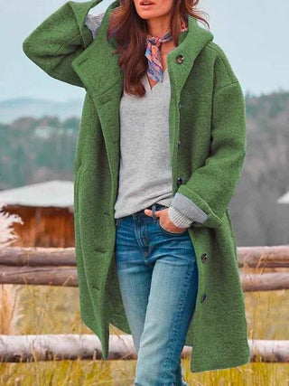 Susan | Elegante Jas Groen