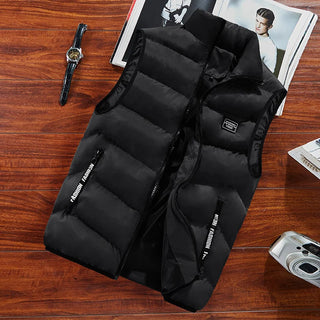 Plus Bodywarmer | Winterklare bodywarmer Zwart