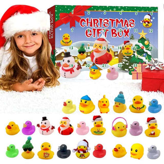 MEELANO 24 styks jule gummiænder adventskalender