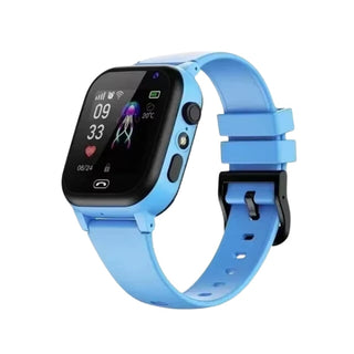 GPS Smartwatch voor Kinderen – Slimme Kinderwatch met GPS Tracker Blauw