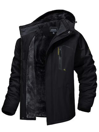 Louis - Parka waterdicht heren Zwart