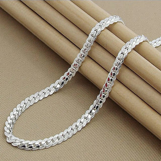 Gelukzaligheid Sterling Ketting 60 cm 24 Inch