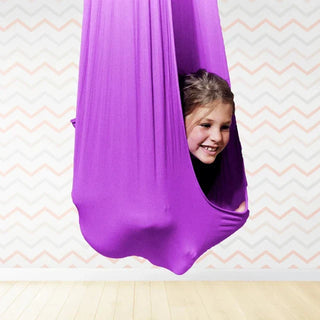 Kalmerende Therapieschommel voor Kinderen - CalmGlide Paars