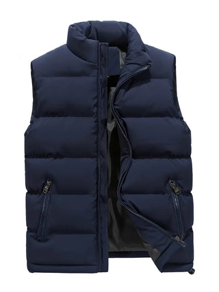Anthony Heren Bodywarmer met Ritszakken Blauw