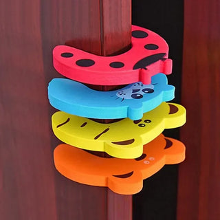 Baby Deurstopper & Vingerbeschermer - Schattige Dieren Foam Deurkussens tegen Knelgevaar voor Baby's en Peuters