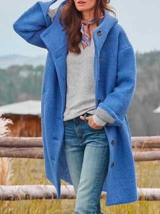 Susan | Elegante Jas Blauw