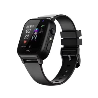 GPS Smartwatch voor Kinderen – Slimme Kinderwatch met GPS Tracker Zwart