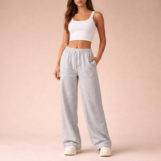 Beate Dames Joggingbroek met Wijde Pijpen