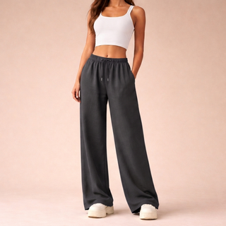 Beate Dames Joggingbroek met Wijde Pijpen
