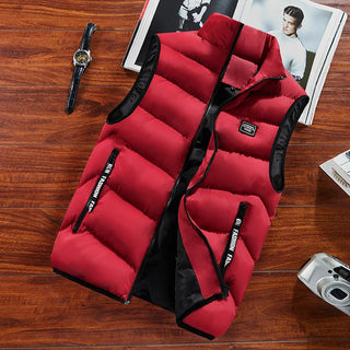 Plus Bodywarmer | Winterklare bodywarmer Rood