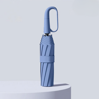 Ultra Windbestendige Paraplu - Reflecterend Blauw