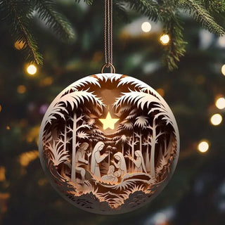MEELANO Nativity julepynt 5
