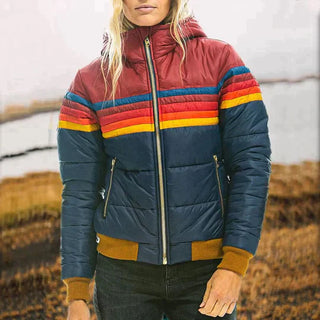 Hesterr - Pluche Jas Dames Donkerblauw