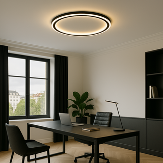 Scandinavische LED Plafondlamp – Modern, Dimbaar & Stijlvol voor Woonkamer, Eetkamer & Gang