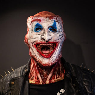 MEELANO Halloween kranium dobbelt lag maske
