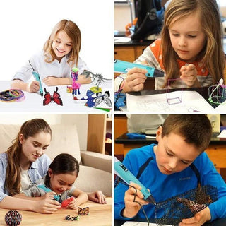 MEELANO 3D printer pen til tegning af børn og voksne