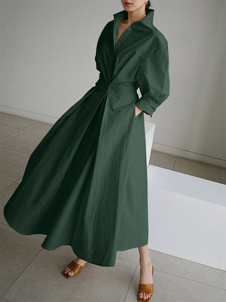 Mathilda Dames Blousejurk met Knopen