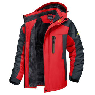 Heren Outdoor Winterjas - Everest Vorstbescherming Rood