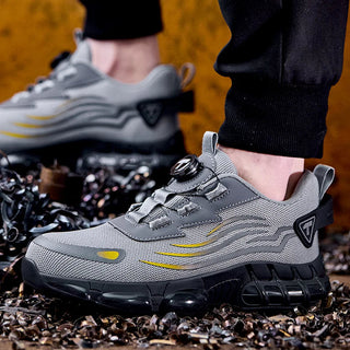 Veiligheidssneakers met Stalen Neus en Draaiknopsluiting