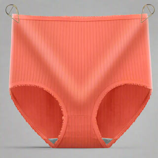 Elina Dames Lekvrij Ondergoed - Menstruatie Onderbroek Oranje