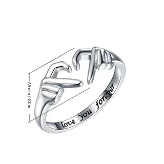 MEELANO Til min smukke datter - I Love You Forever Ring