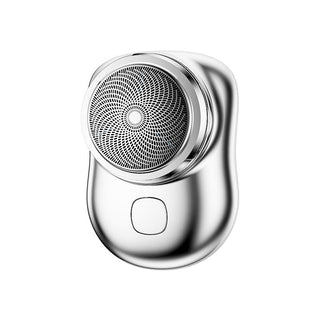 MEELANO USB mini shaver Sølv