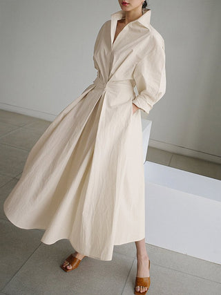 Mathilda Dames Blousejurk met Knopen