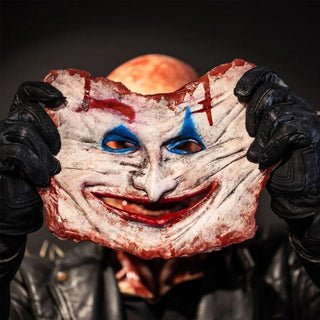 MEELANO Halloween kranium dobbelt lag maske