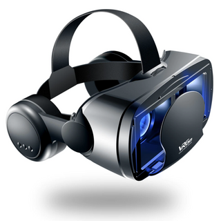 Reality PRO+ | Smart VR Bril met Geïntegreerde Headset voor iPhone & Android Exclusief Bluetooth Controller