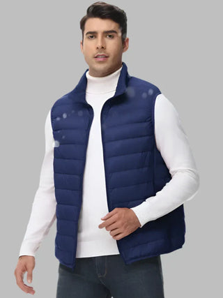 Grayson Lichtgewicht Heren Bodywarmer Blauw