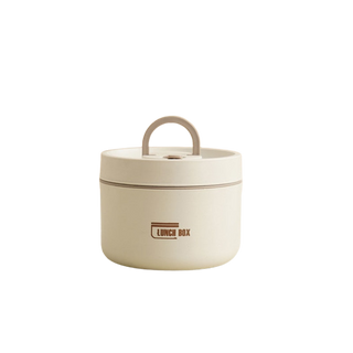 Isobox™ | Meerlagige geïsoleerde lunchbox (Incl. GRATIS draagtas t.w.v. €19,95) Wit Groot