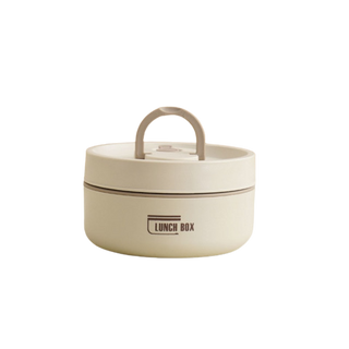 Isobox™ | Meerlagige geïsoleerde lunchbox (Incl. GRATIS draagtas t.w.v. €19,95) Wit Klein