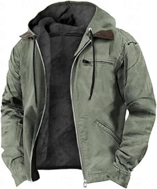 Wilhelm - Elegante Jas voor Herfst en Winter Muntgroen