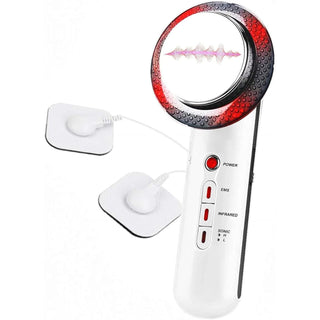 MEELANO Ansigts- og kropsmassager – Ultralyd – Infrarød – EMS-kavitation – Body Cellulite Remover – Hudopstrammende enhed – Anti-celluliteeffekt