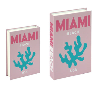 Set van 12 Decoratieve Boeken voor Stijlvolle Interieur – Perfecte Decoratie voor Salontafel en Presentatie Miami Beach (Uitverkocht!)
