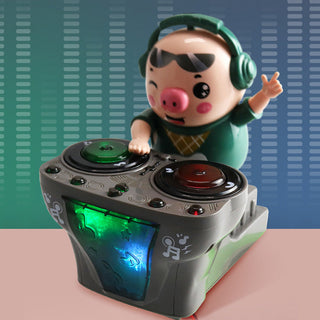 MEELANO DJ Swinging Pig legetøj