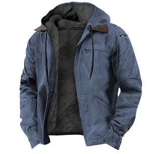 Wilhelm - Elegante Jas voor Herfst en Winter Blauw